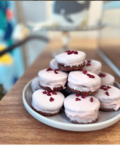 Alfajor Frutos rojos